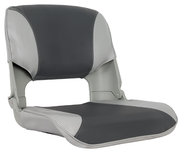 OS SKIPPER SEAT FOLDING UPHOLSTERED GREY/CHARCOAL - Veneistuimet ja istuinten jalat - D241102 - 1