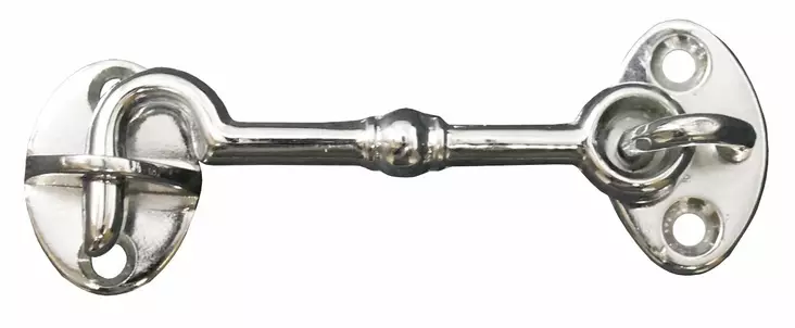 OVENHAKA 75MM KROMI - Veneen lukot ja saranat - M9516024002 - 1