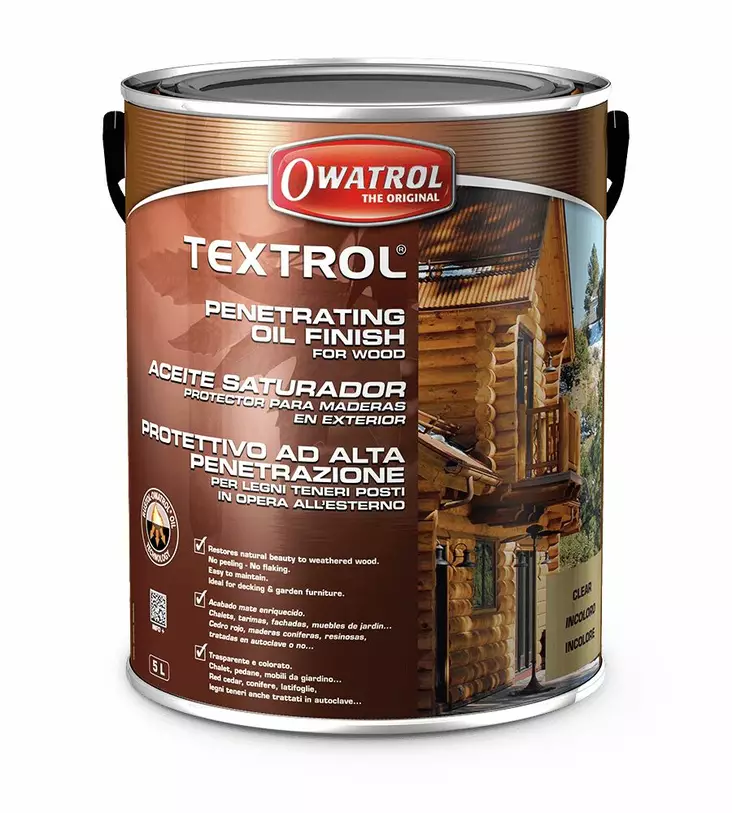 OWATROL TEXTROL 5l - Veneenhoitotuotteet ja maalit - M9519318142 - 1