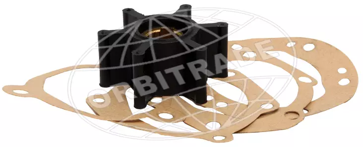 Orbitrade siipipyörä Yanmar 2GMF, 2QM, 3GMF, 3HM, 3QM - Sisäperämoottorin Jäähdytys - D158702 - 1