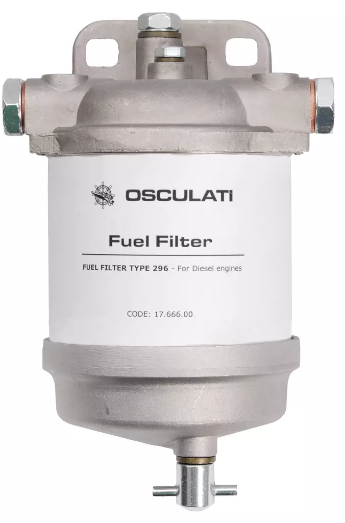 Osculati Diesel suodatin CAV 296 w/water drain - Perämoottorin Polttoainetarvikkeet - D388282 - 1