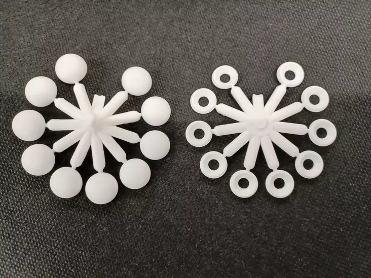 Peitelevy S-Koko 4,8mm-6,0mm VALKOINEN 10kpl - Veneen lukot ja saranat - M9516040132 - 1