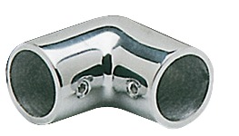 S.S Jatkokappala 90° 25mm - Kaide- ja kuomuhelat - D124872 - 1