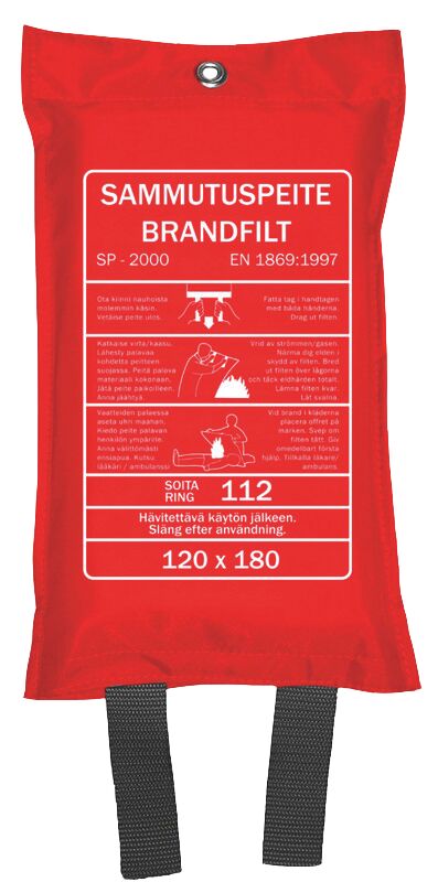 SAMMUTUSPEITE 120x180 CM - Turvallisuus- ja katsastusvarusteet - M9517006112 - 1