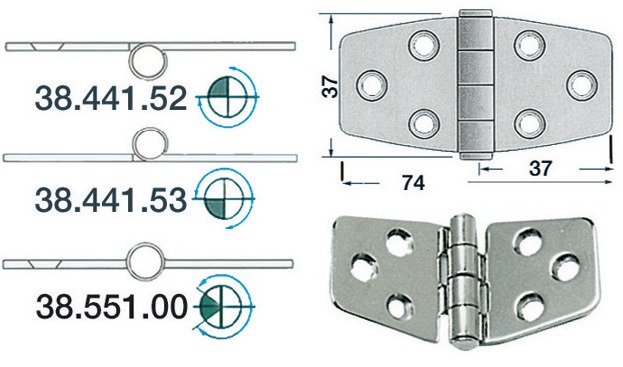 Sarana 74x37 - Saranat veneisiin - D124692 - 1