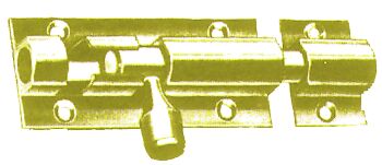 TYÖNTÖSALPA MESSINKI 25X50 MM - Veneen lukot ja saranat - M9516009002 - 1