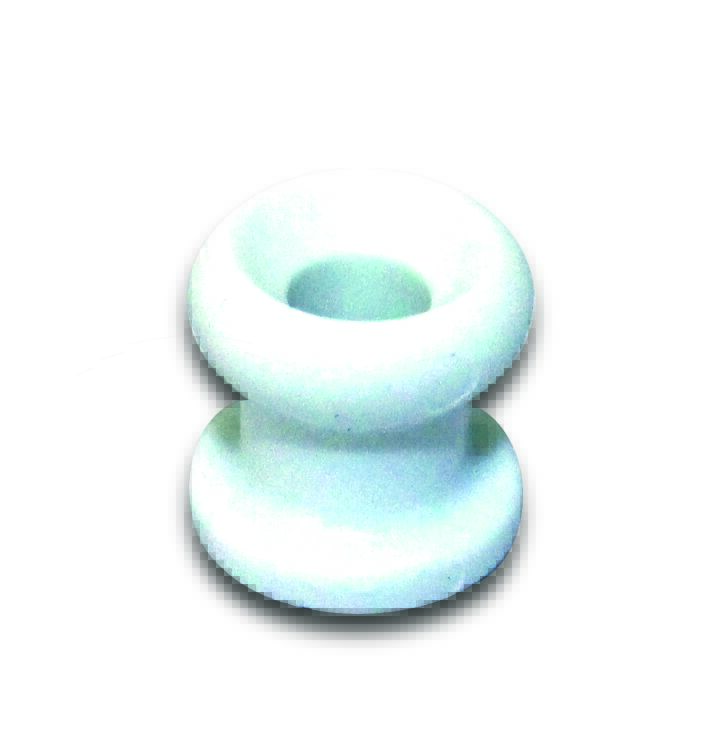 VALKOINEN KUOMUNÄPPÄIN, MUOVIA - Veneen kansihelat - M9511019022 - 1