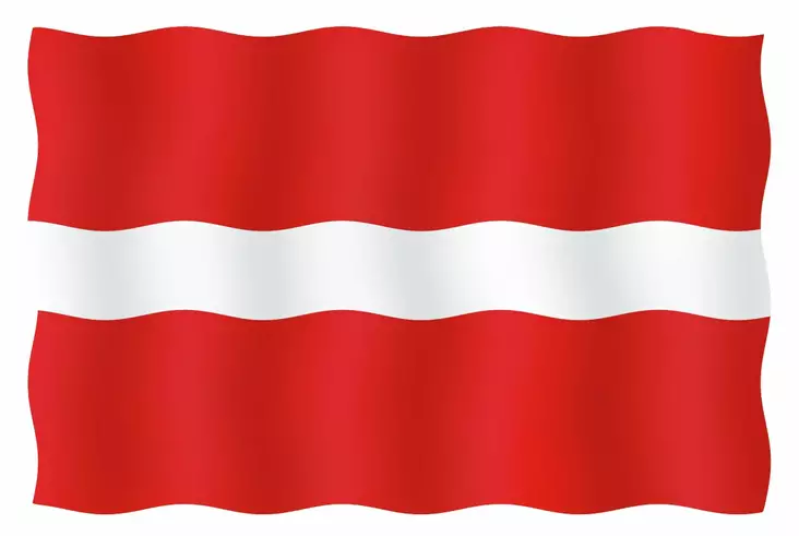 VIERAILULIPPU 20X30CM, LATVIA - Lowrance vene-elektroniikka - M9519033132 - 1