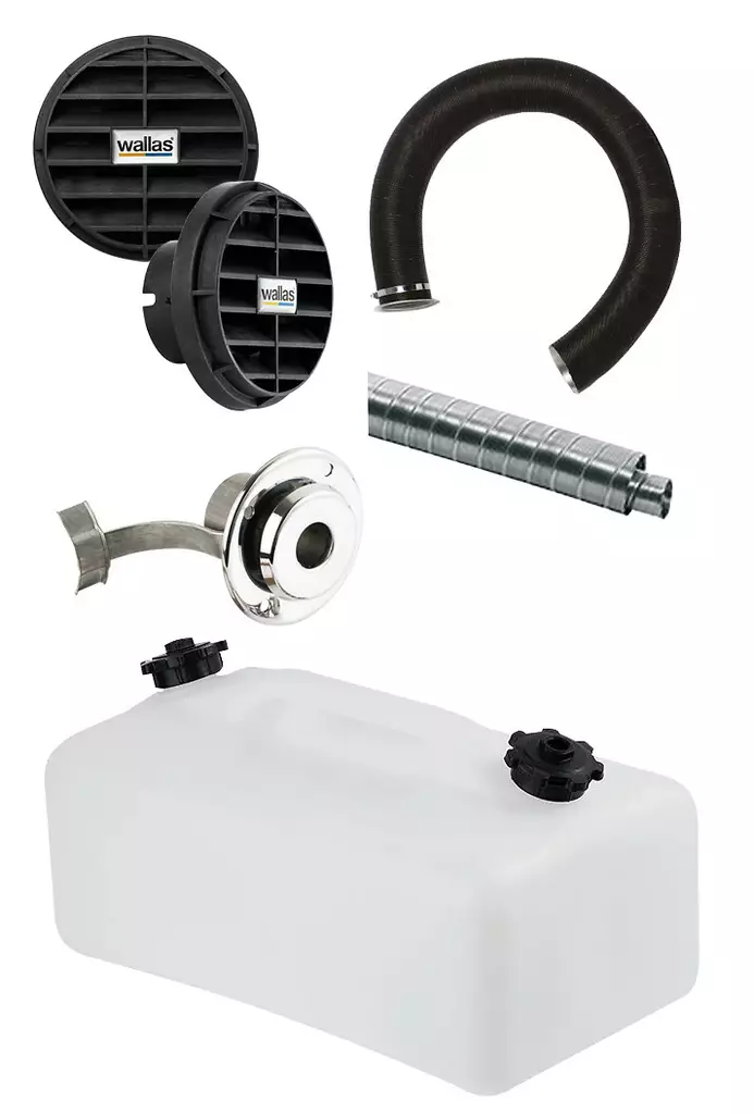 WALLAS VENEASENNUSSARJA 1800/2400 - Lämmittimet veneisiin - M9515009452 - 1