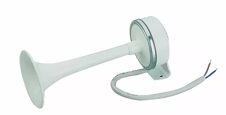 ÄÄNITORVI VALKOINEN EMALI 12V - Venesähkö - M9514008082 - 1