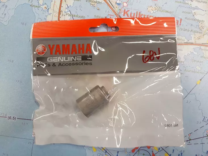 Anodi Yamaha F80-F250 2003-2005 lohkoon - Yamaha sinkkianodit - 16362 - 1