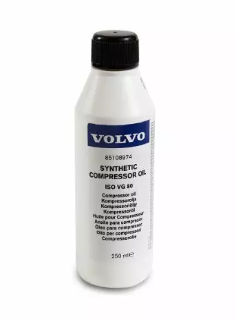 Kompuraöljy Synthetic Lubricating Oil Air Compressor 250ml Volvo - Sisäperämoottorin Jäähdytys - 25842 - 1