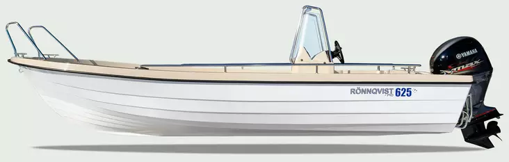 Rönnqvist 625 vene Ohjauspulpetti TL Keula-Kaiteet hydrauliohjaus (Ei moottoria) - Rönnqvist Lasikuituveneet - 40662 - 1