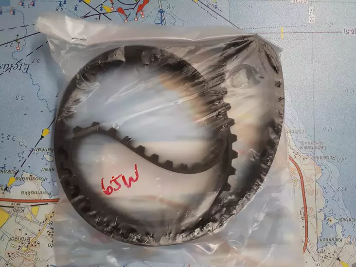 Jakohihna V-Belt Yamaha F20A 30A 40B kaasari - Yamaha jakohihnat - 5903 - 1