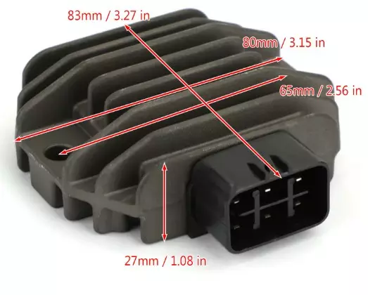 Jännitteensäädin/Rectifier & Regulator Suzuki DF25-DF60 - Suzuki osat perämoottorille - 50613 - 1