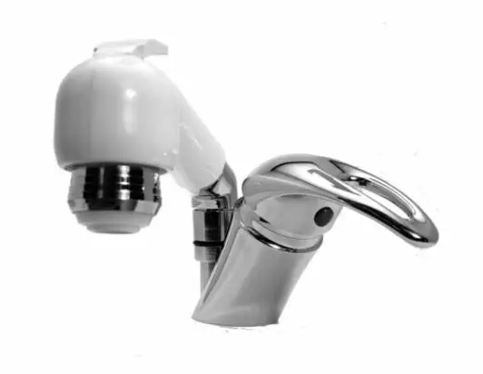 Sekoitushana Suihkulla 35 Kromattu Messi - Veneen vesihanat ja pesualtaat - 3163 - 1