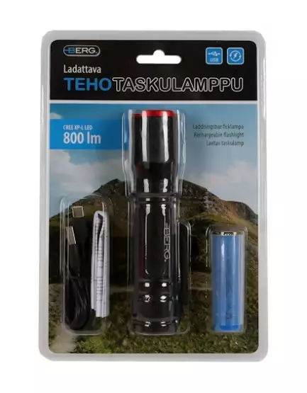 Taskulamppu Berg ladattava 10W 800lm - Valaisimet ja lamput veneisiin - 52433 - 1