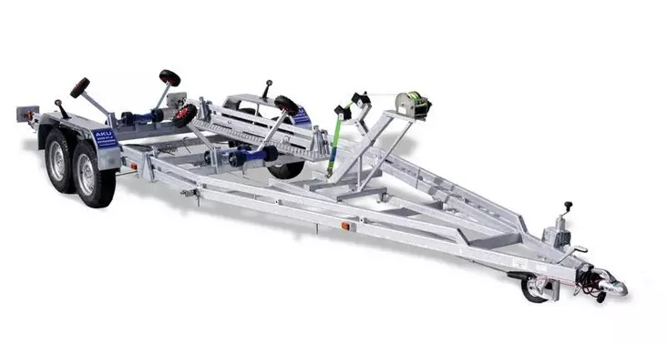 Vuokra Traileri Aku 2600 Jarruilla Kant - Trailerin vuokraus - 8863 - 1