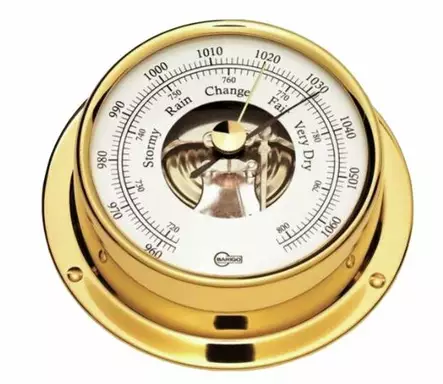 Ilmapuntari kiillotettu messinki - Lahjatavarat - 10673 - 1