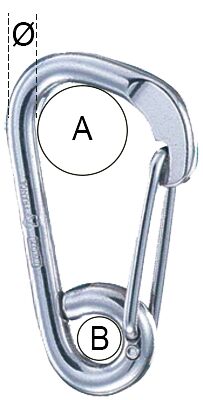 KARBIINIHAKA 120MM - Lowrance vene-elektroniikka - M9513039263 - 2