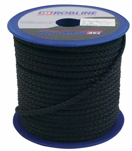 KÖYSI MINI-REELS POLYESTER MUSTA - Veneen kiinnitys - M9518152303 - 1