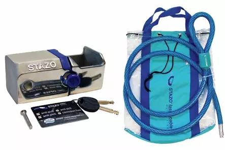 PERÄMOOTTORILUKKO LUKITUSVAIJERILLA - Veneen lukot ja saranat - M9516002073 - 1