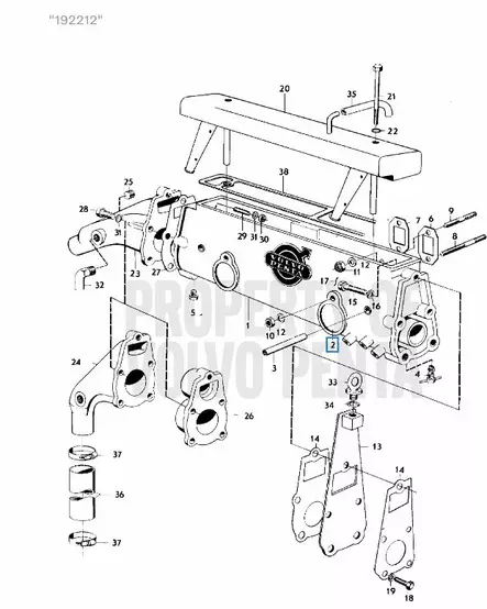 Paisuntatulppa/Pakkastulppa/Engine Expansion Plug 1 3/4" Volvo - Sisäperämoottorin Jäähdytys - 4813 - 2