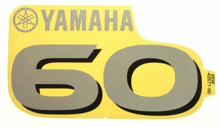 Tarra Yamaha 60hv/Graphic Front Top Cowling - Yamaha muut - 11743 - 1