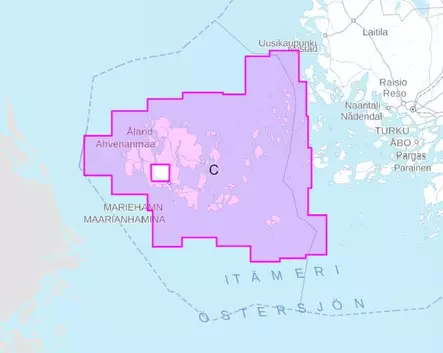 Karttasarja C AHVENANMAA Painos 2025 - Veneilykartat - 43743 - 2
