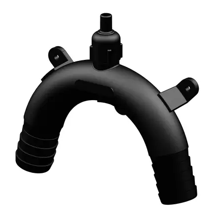 LAPONESTOVENTTIILI 25 MM MUSTA - Veneen LVI - M9515030323 - 1