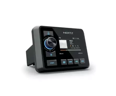 Hertz HMR 20 Venesoitin 3" Värinäytöllä ja Bluetoothilla - Veneaudio - 50513 - 1