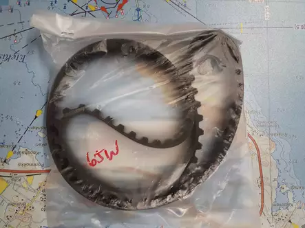 Jakohihna V-Belt Yamaha F20A 30A 40B kaasari - Yamaha jakohihnat - 5903 - 1