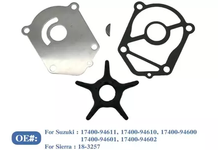 Vesipumpun Korjaussarja/WP Repair Kit Suzuki DT115 DT140 17400-94611 - Perämoottorin tarvikeosat - 52533 - 1