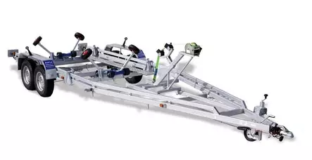 Vuokra Traileri Aku 2600 Jarruilla Kant - Trailerin vuokraus - 8863 - 1