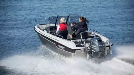 Yamarin Cross 49 Br 2023 vene Yamaha F60hv perämoottori - Yamarin Cross Alumiiniveneet - 39713 - 1