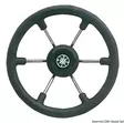 Osculati SS steering wheel black 340 mm - Ohjaustarvikkeet - D404603 - 1