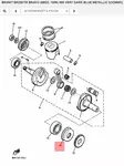 Stefa/Oil Seal Kampiakseli (8V7) Yamaha Kelkka BR250 - Yamaha Moto - 21273 - 2