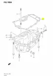 Tiiviste/Gasket Oil Pan Suzuki DF40 DF50 - Suzuki osat perämoottorille - 41233 - 2