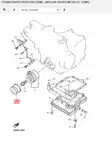 Öljynsuodatin/Elelent Assy Oil Cleaner Yamaha Moto XVS1300 FZS600 - Yamaha Moto - 17403 - 2