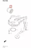 Suzuki Öljynsuodatin DF25-DF70 SAMA 0778885 Evinrude/Johnson - Varaosat ja lisävarusteet - 51013 - 1