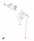 Termostaatti/Thermostat Water (60?C) Suzuki DF8-DF30 - Suzuki osat perämoottorille - 50873 - 2