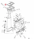 Tiiviste/Gasket Driveshaft Housing Mercury/Tohatsu 4-5hv 2-Tahti 16115 - Mercury/Mercruiser osat - 41023 - 2