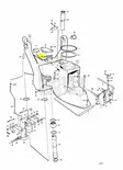 Tiiviste Letkuliitin/Letkukiinnike/Rubber Seal Volvo Penta - Sisäperämoottorin osat - 6463 - 2