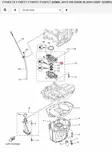 Tiiviste Öljypumppu/Gasket Pump Cover Yamaha F150A/B/D/F - Yamaha muut - 41013 - 2