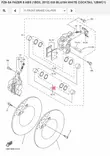 Tiivistesarja/Caliper Seal Kit Yamaha Moto (Front Brake Caliper) - Yamaha Moto - 33743 - 2