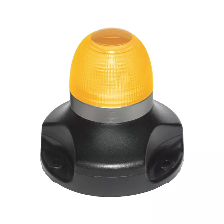 360° VÄLKKYVÄ SIGNAALIVALO, ORANSSI - Venesähkö - M9514033523 - 1