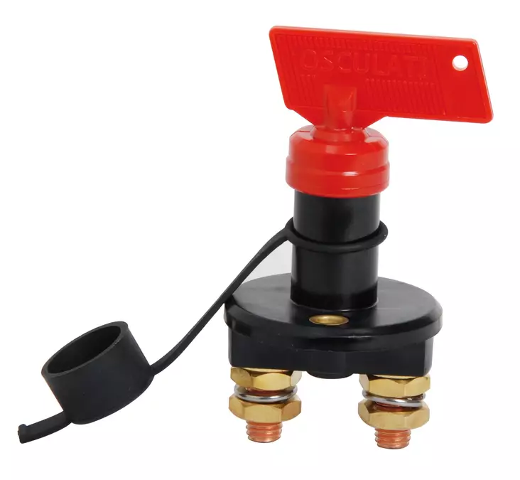 Battery swich with Key - Venesähkön asennustarvikkeet - D160013 - 1