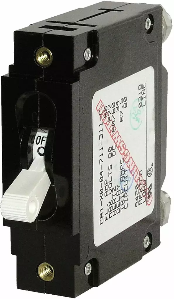 CIRCUIT BREAKER CA1TOGGLE 20A WHT - Venesähkö - M9514807353 - 1