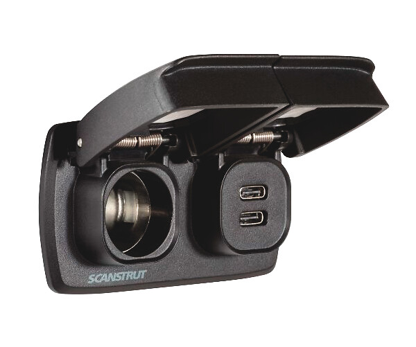 FLIP PRO DUO USB-C + 12V PISTOKE - Meri-VHF-radiopuhelimet ja tarvikkeet - M9514601133 - 1