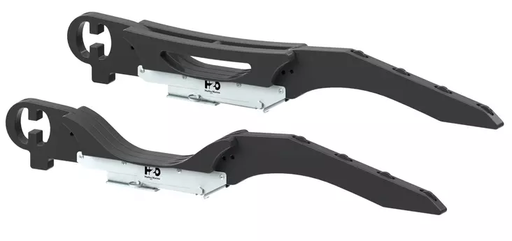 H2O KÄÄNTYVÄT KIINNITYSVARRET 36’’ ILMATÄYTTEISILLE VENEILLE, MUSTAT - Veneen kansihelat - M9519037903 - 1